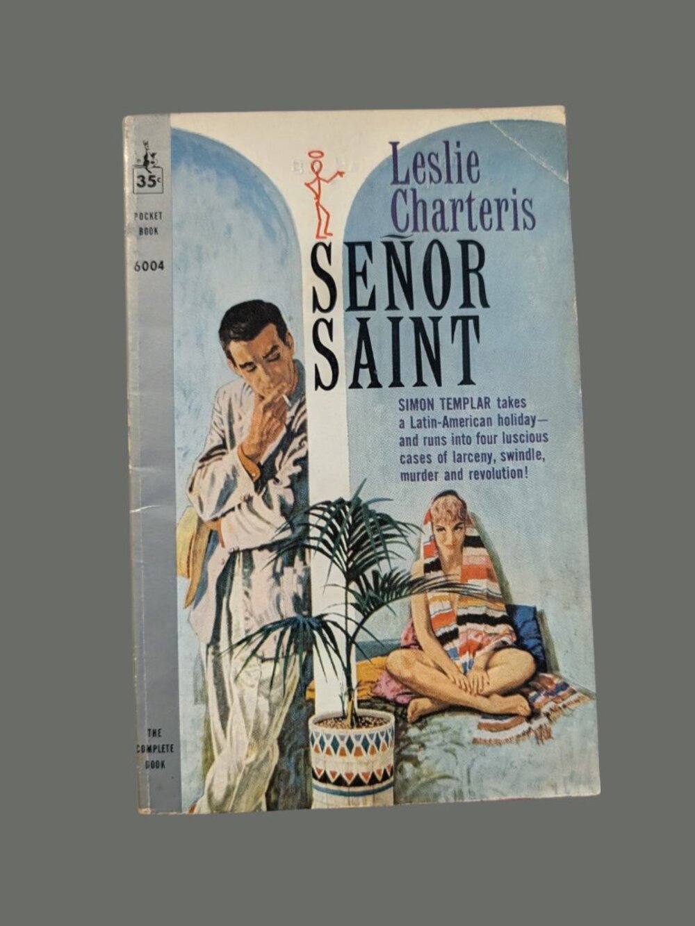 BOGO Vintage 1960 Señor Saint by Leslie Charteris Pulp Fiction